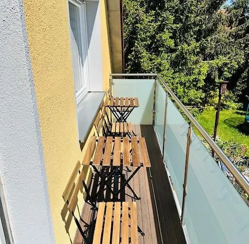 Fuer 6 Personen Wlan Balkon Parken Stilvoll 奥格斯堡