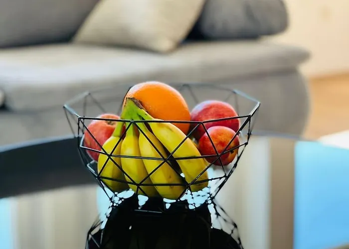 Fuer 6 Personen Wlan Balkon Parken Stilvoll Appartement