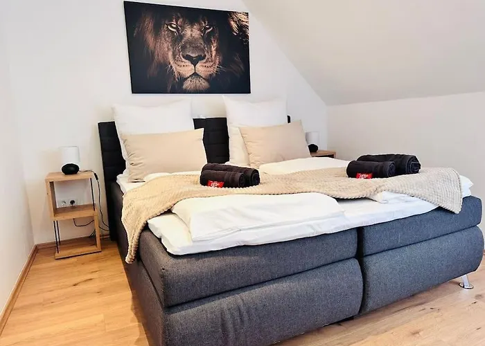 Fuer 6 Personen Wlan Balkon Parken Stilvoll Augsbourg